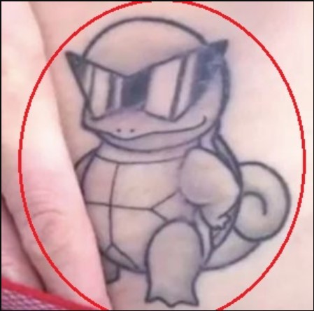 Logan Paul Tattoo Pokemon Squirtle