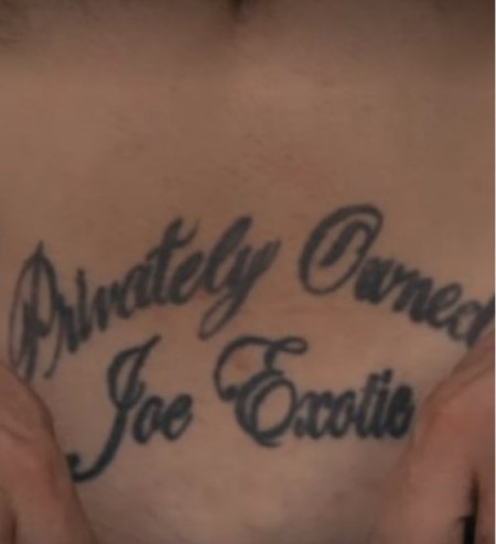 John Finlay Tattoo: Privately Owned by Joe Exotic