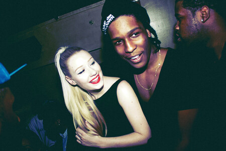 ASAP Rocky with his ex-girlfriend Iggy Azalea.