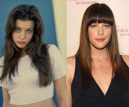 Liv Tyler before and after plastic surgery.