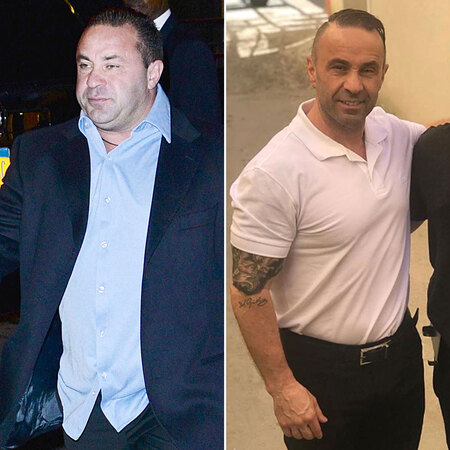 Joe Giudice before and after weight loss.