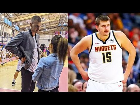 Nikola Jokic before and after weight loss.