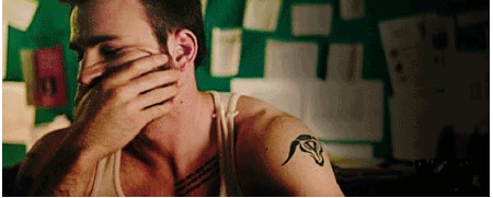 Chris Evans tattoo, taurus