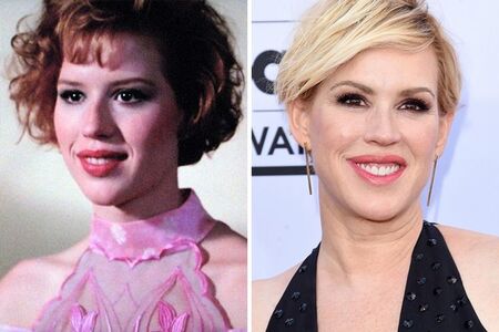 Molly Ringwald is often the subject of plastic surgery speculations through before and after pictures.