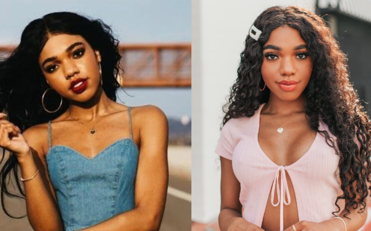 Teala Dunn before and after breast augmentation plastic surgery.