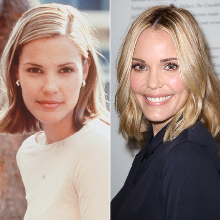 Fans often speculate Leslie Bibb's plastic surgery through before and after pictures.