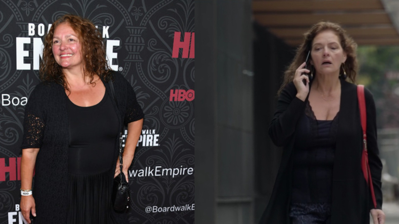 Aida Turturro before and after weight loss.