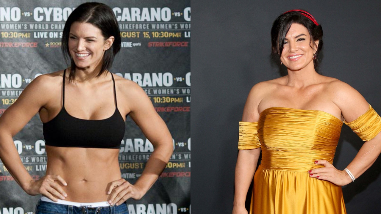Gina Carano before and after plastic surgery.
