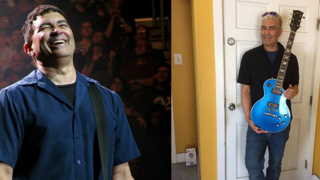 Pat Smear before and after weight loss.
