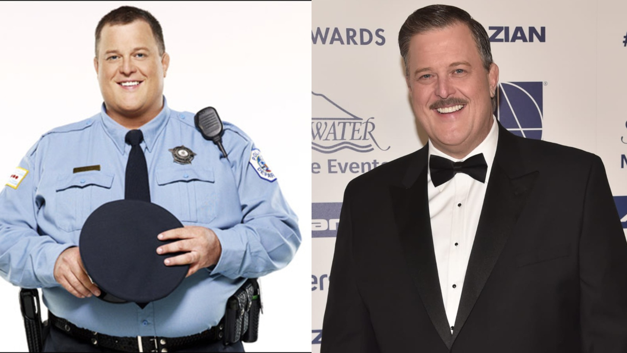 Billy Gardell before and after weight loss.