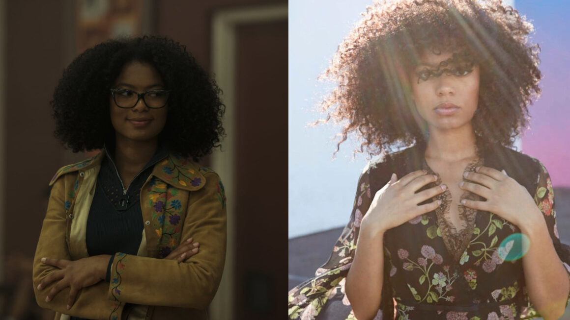 Jaz Sinclair before and after weight loss.