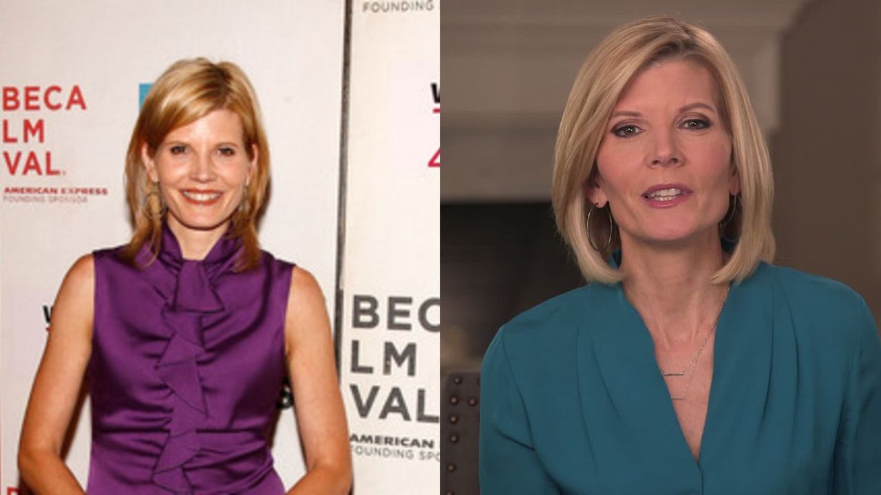 Kate Snow before and after alleged plastic surgery.