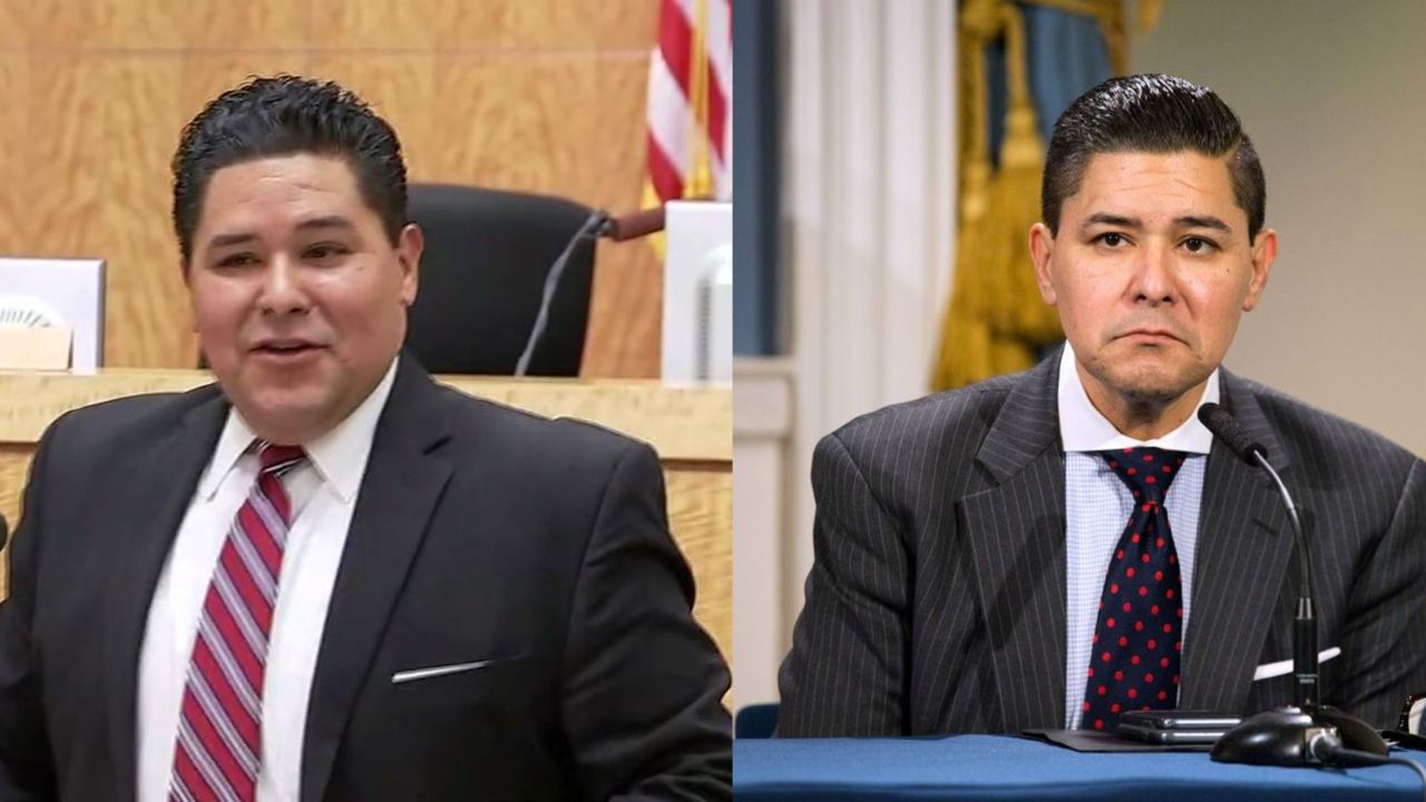 Richard Carranza before and after 50 pounds weight loss.