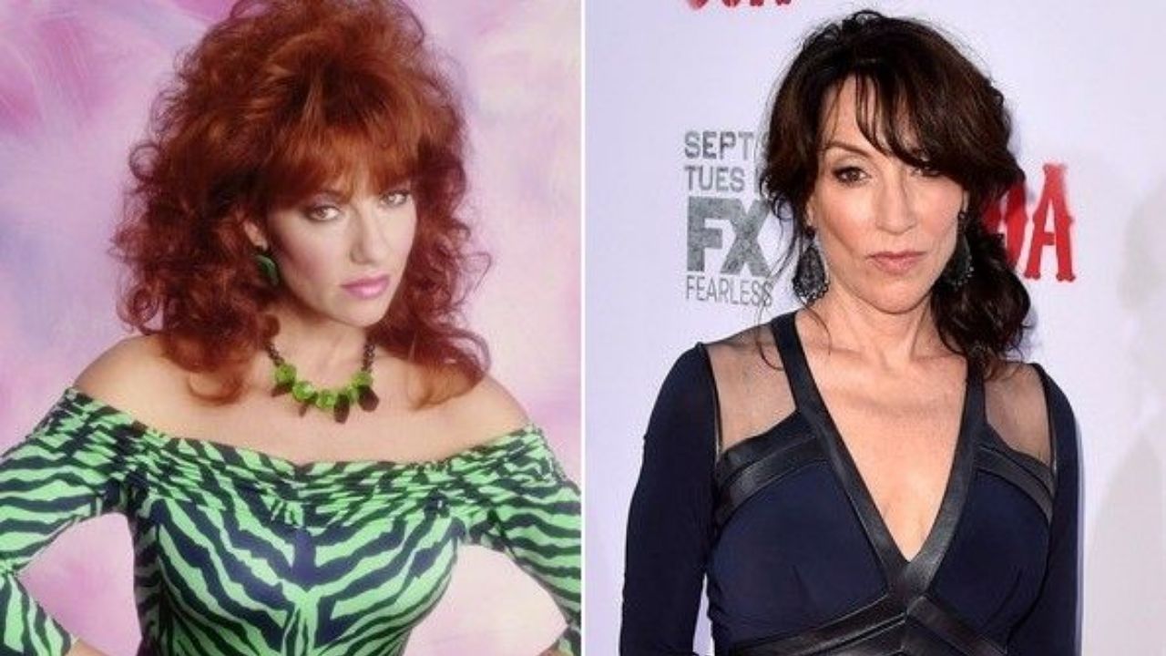 Katey Sagal before and after alleged plastic surgery.