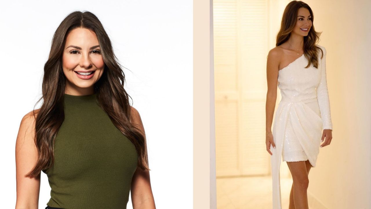 The Bachelor alum Kelley Flanagan before and after weight loss.