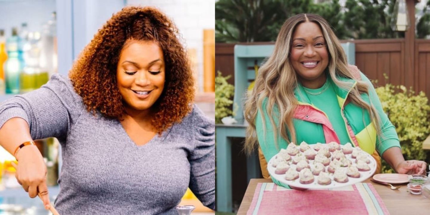 Sunny Anderson before and after weight loss.