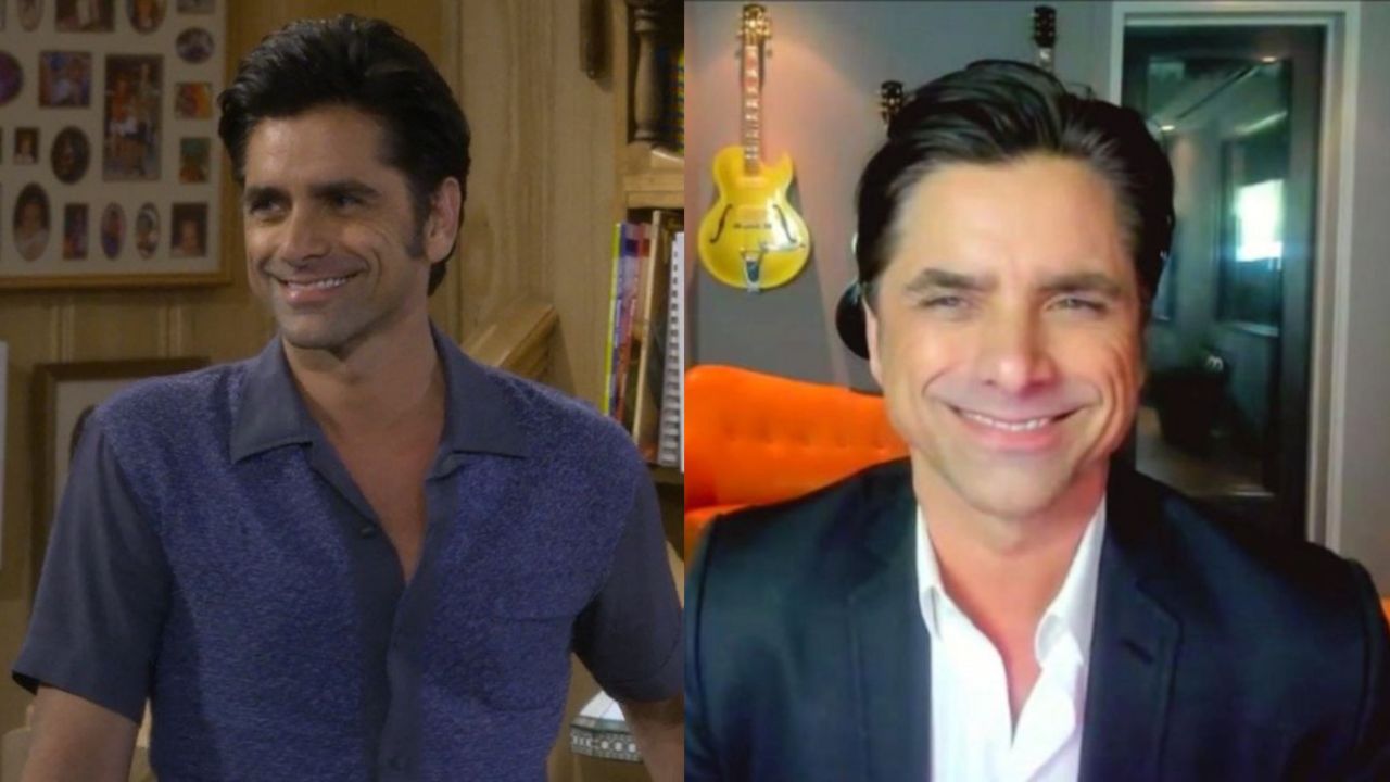 John Stamos before and after plastic surgery.