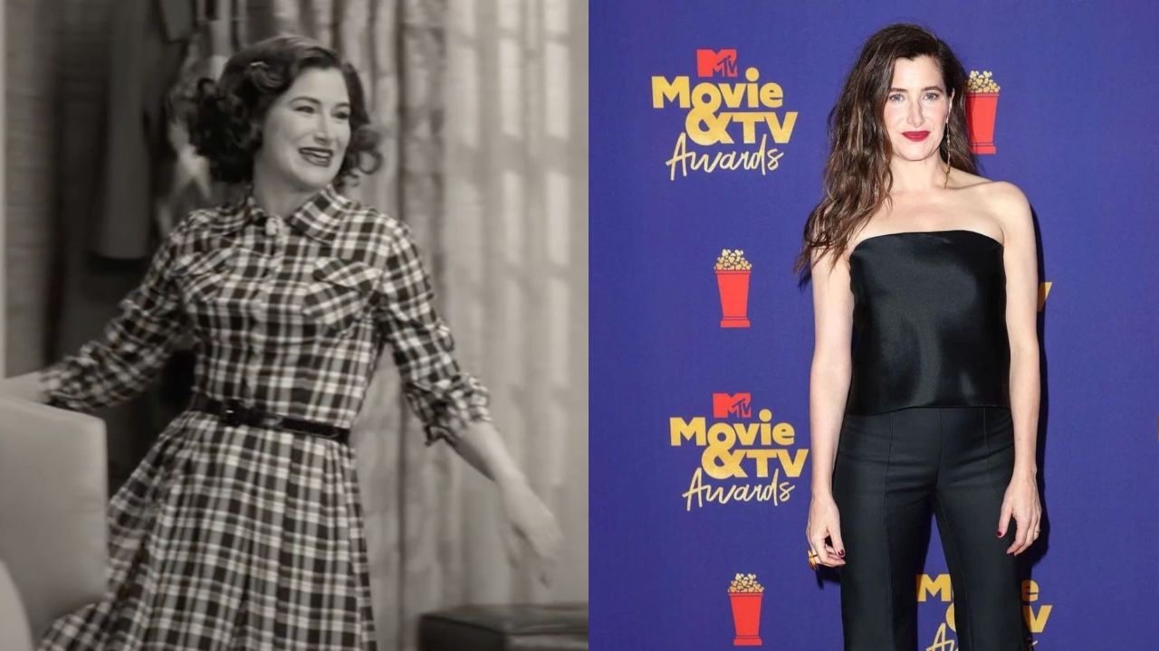 Kathryn Hahn before and after supposed weight loss.