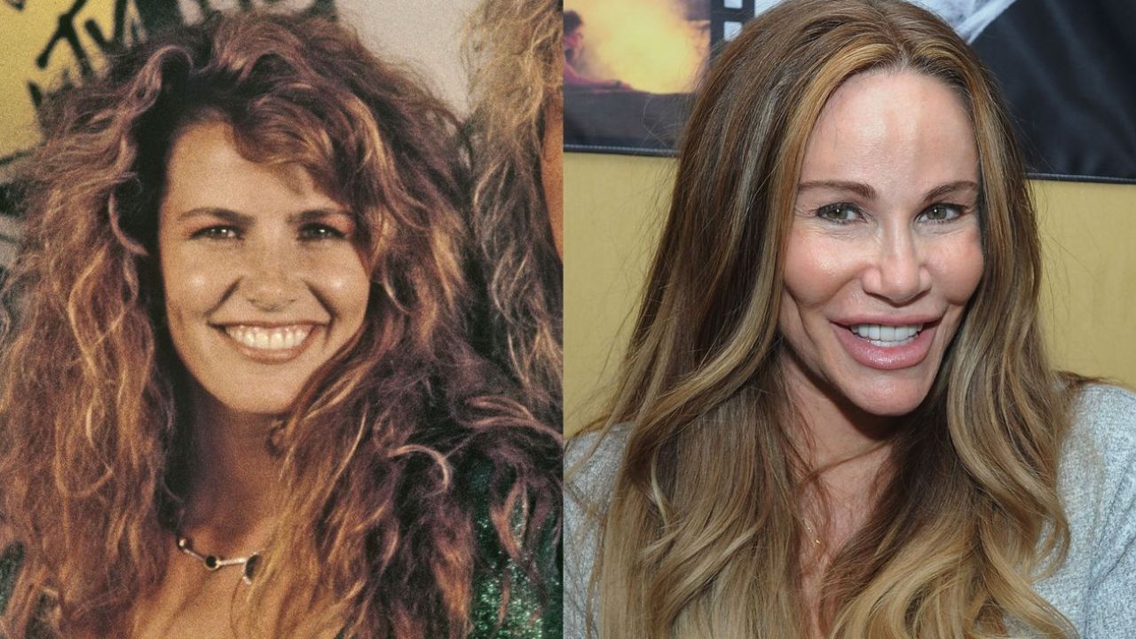 Tawny Kitaen before and after plastic surgery.