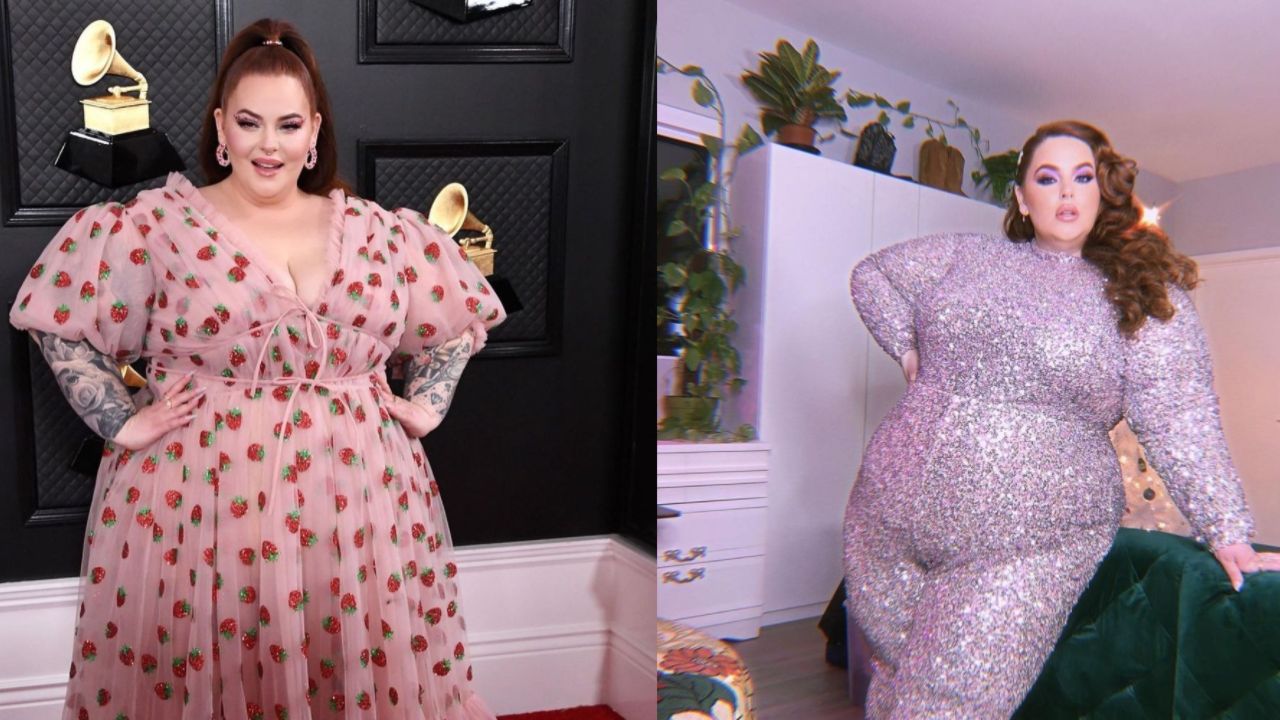 Tess Holliday before and after weight loss.