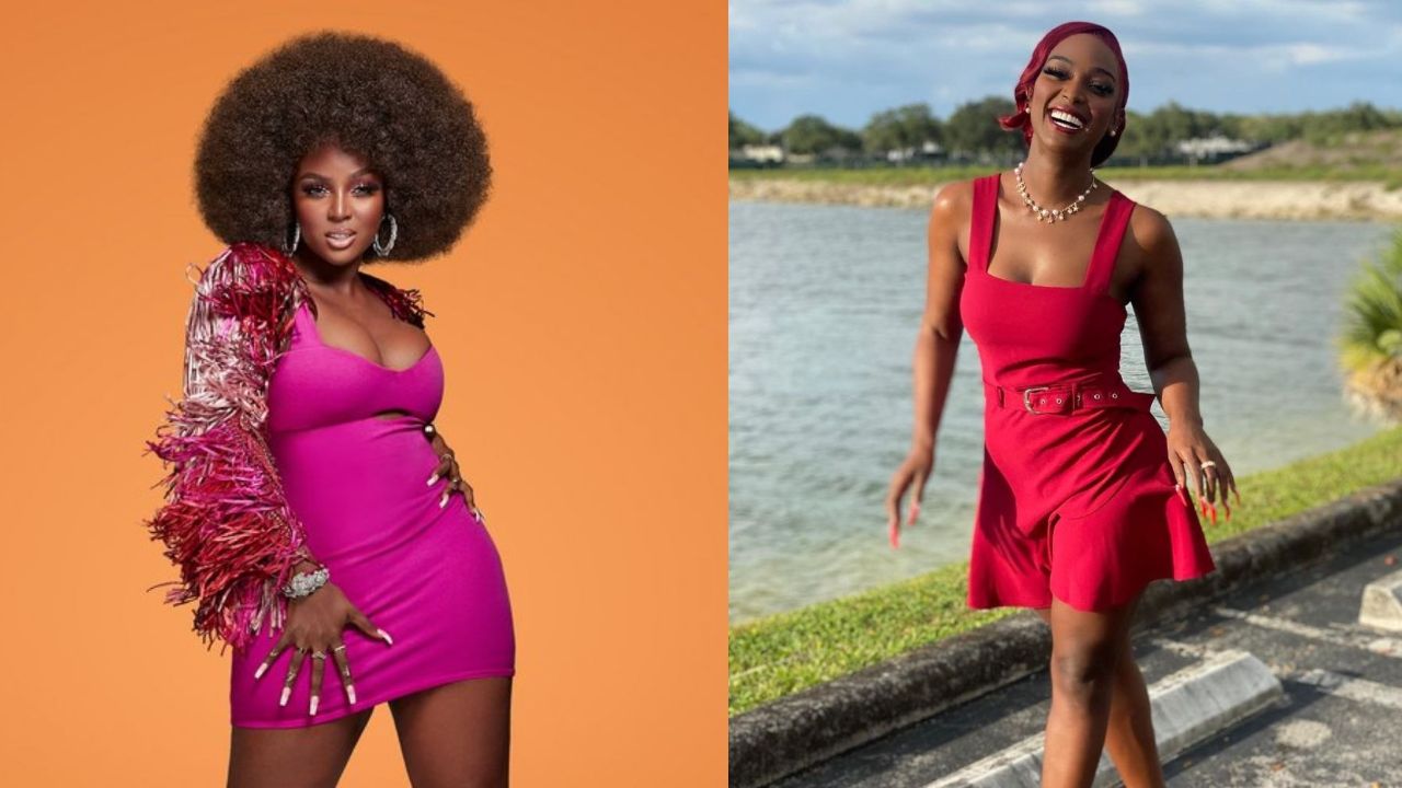 Amara La Negra before and after 35 pounds weight loss.