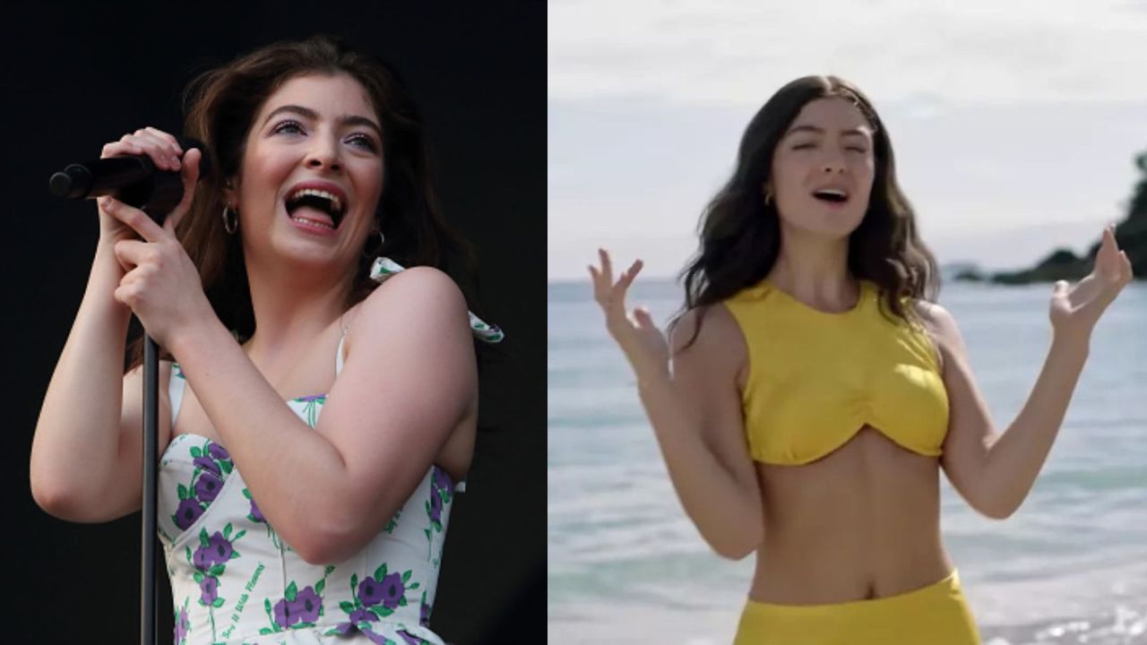 Lorde before and after weight loss.