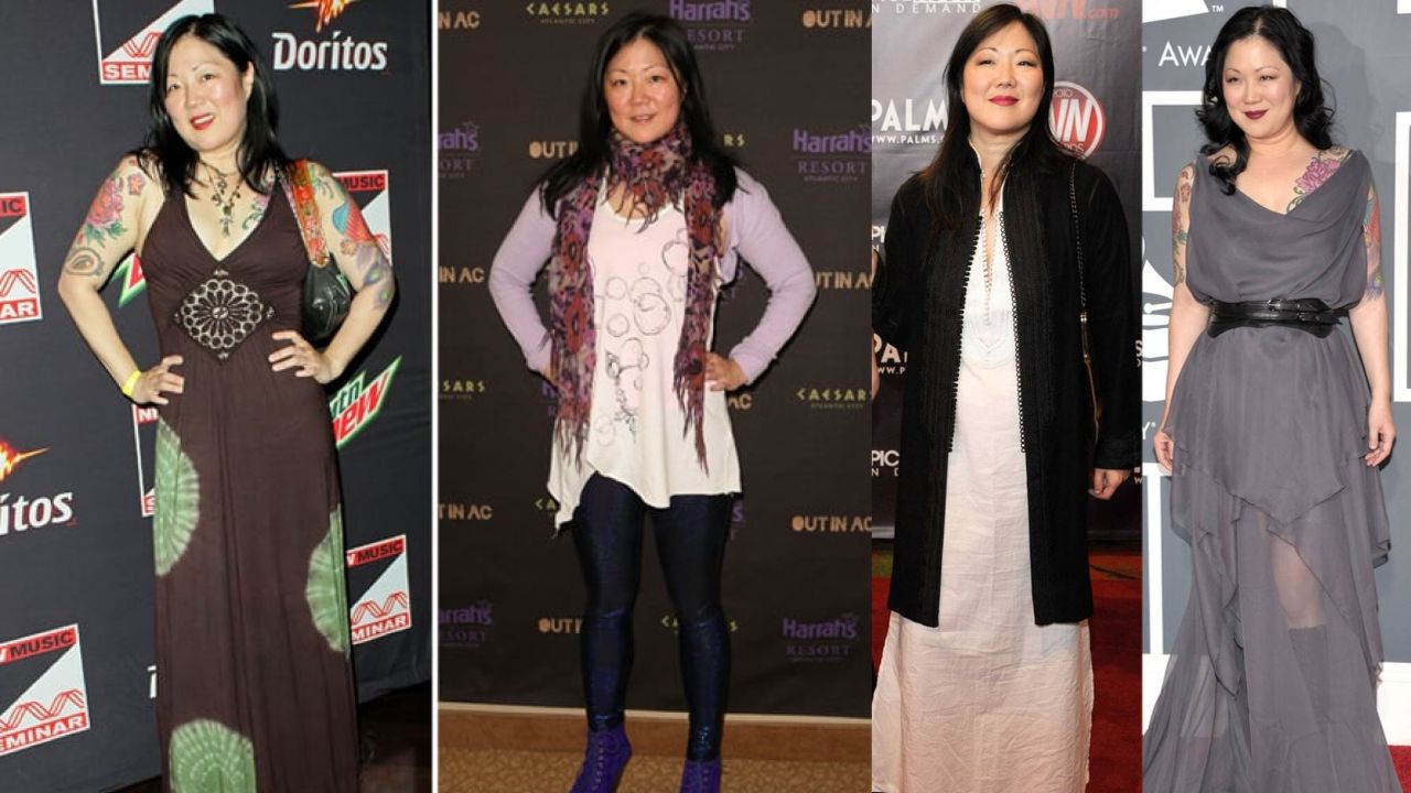 Margaret Cho before and after weight loss.