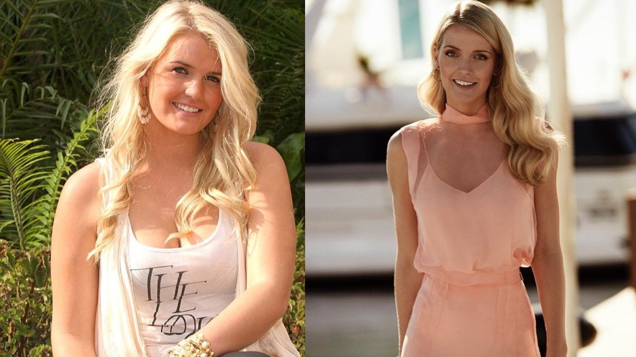 Lady Kitty Spencer before and after weight loss.