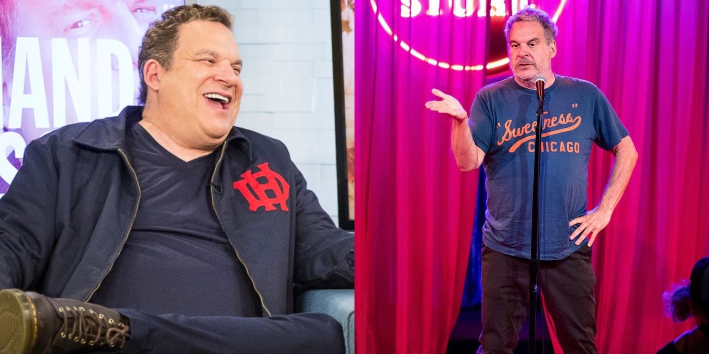 Jeff Garlin before and after weight loss.