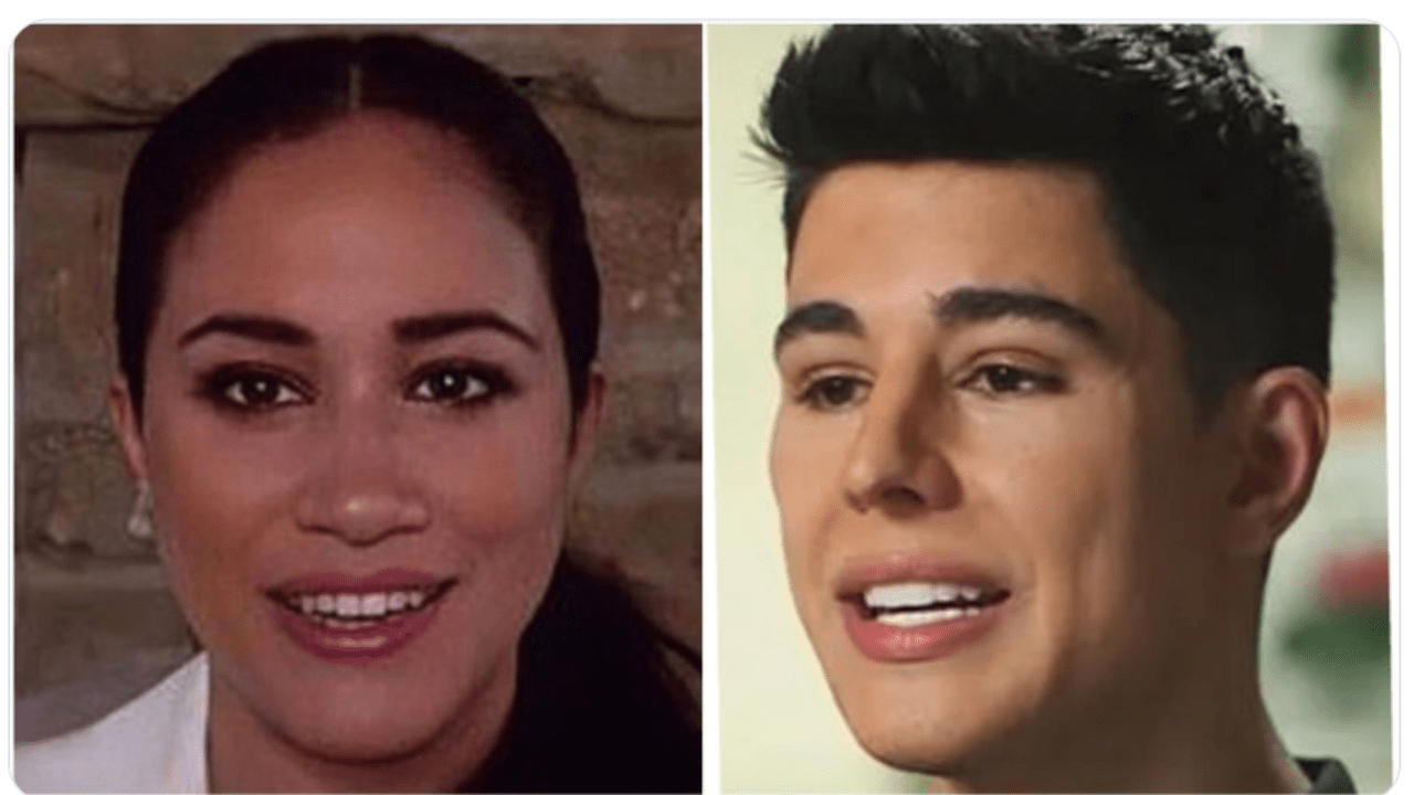 Social media thinks plastic surgery is making Omid Scobie and Meghan Markle morph into each other upon using the same surgeon.