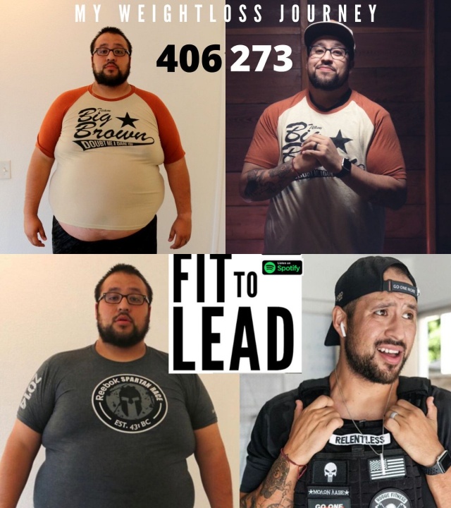 Tony Reyes before and after weight loss.