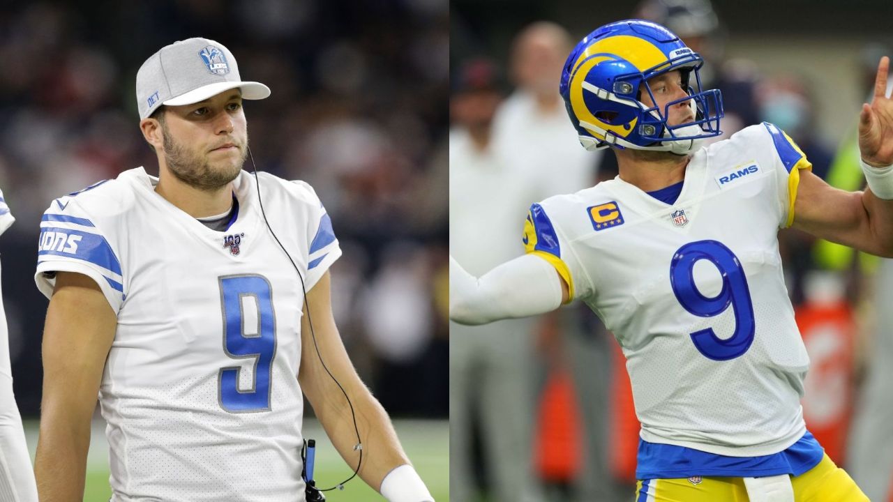 Matthew Stafford before and after weight loss.