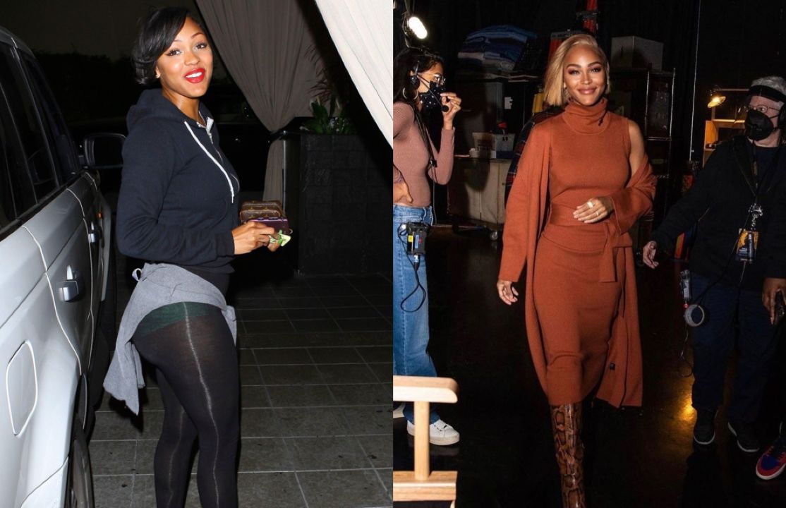 Meagan Good before and after weight loss.