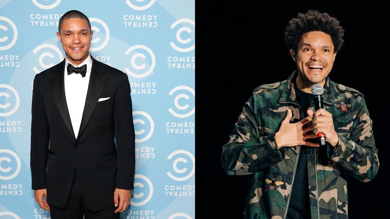 Trevor Noah before and after alleged plastic surgery.