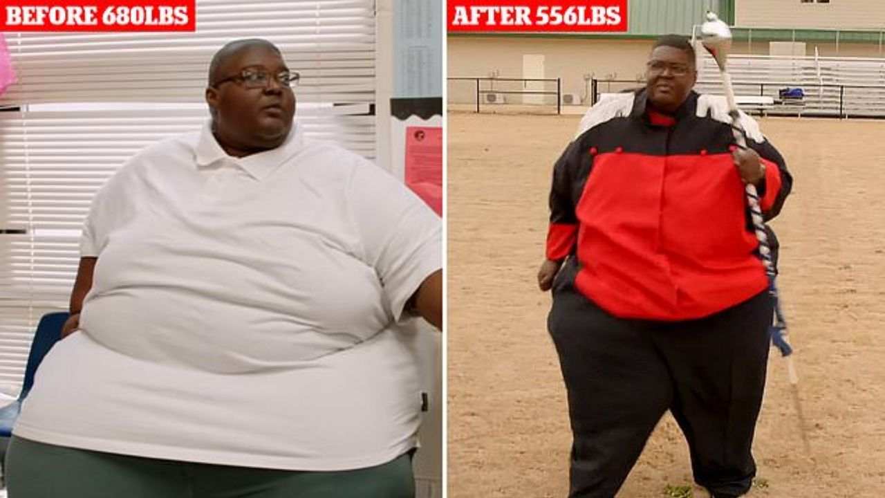 George Covington before and after weight loss.