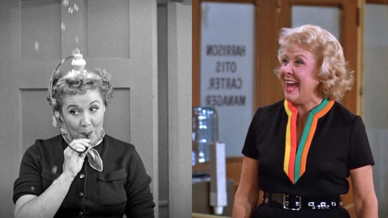 Ethel from I Love Lucy Vivian Vance before and after weight loss.