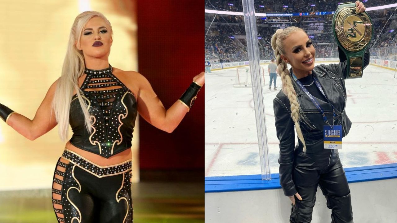 Dana Brooke before and after weight loss.