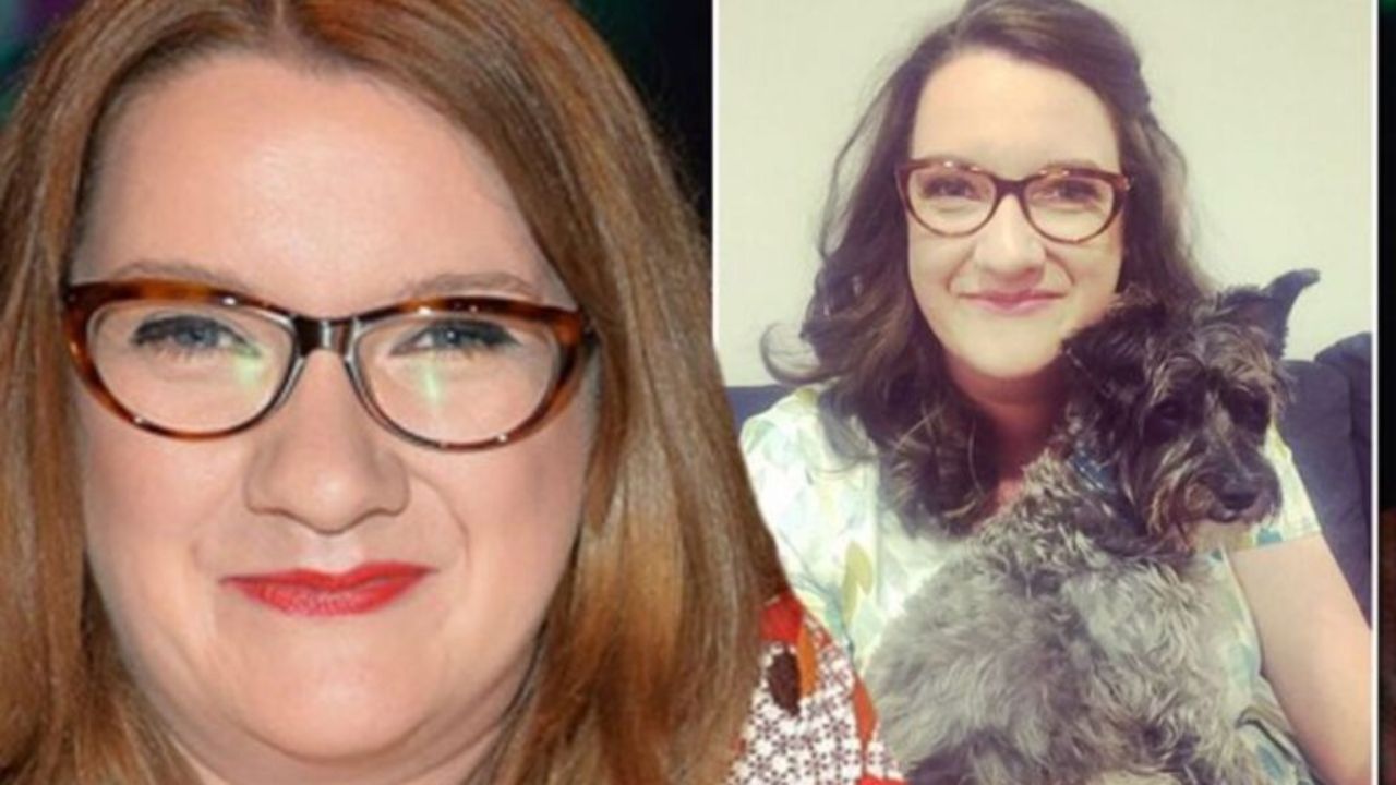 Sarah Millican before and after weight loss.