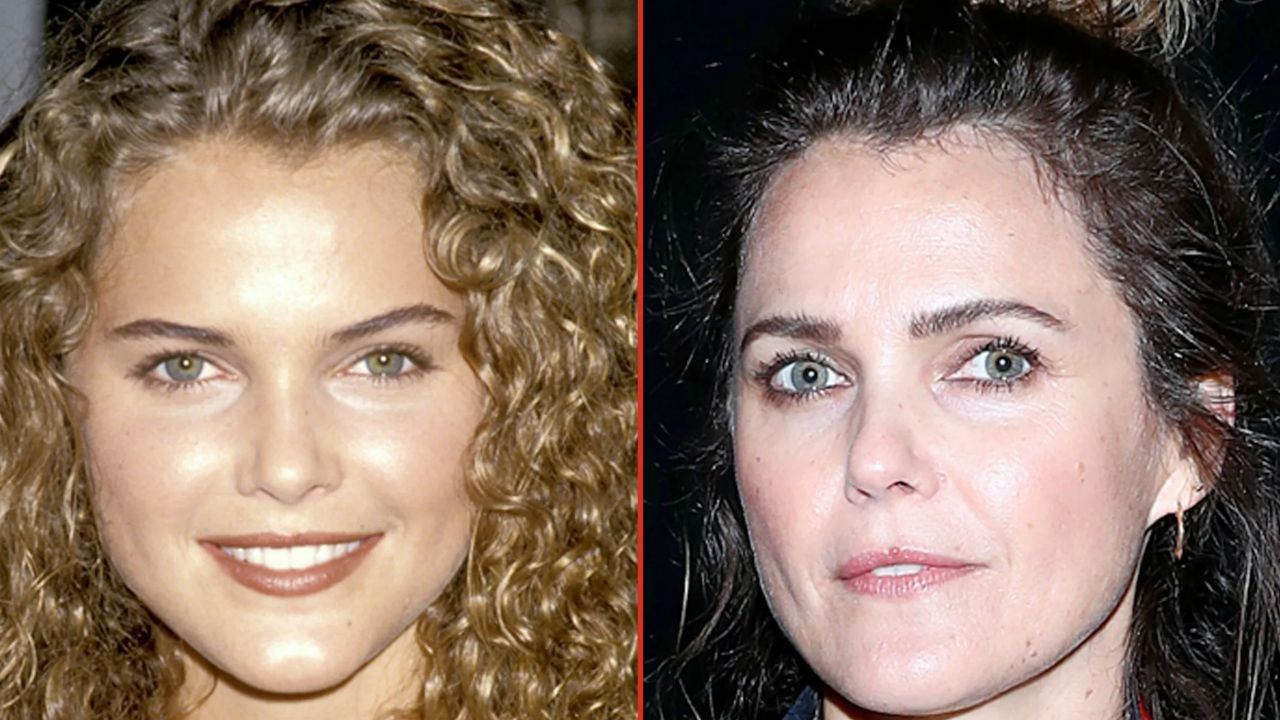 Keri Russell before and after plastic surgery.