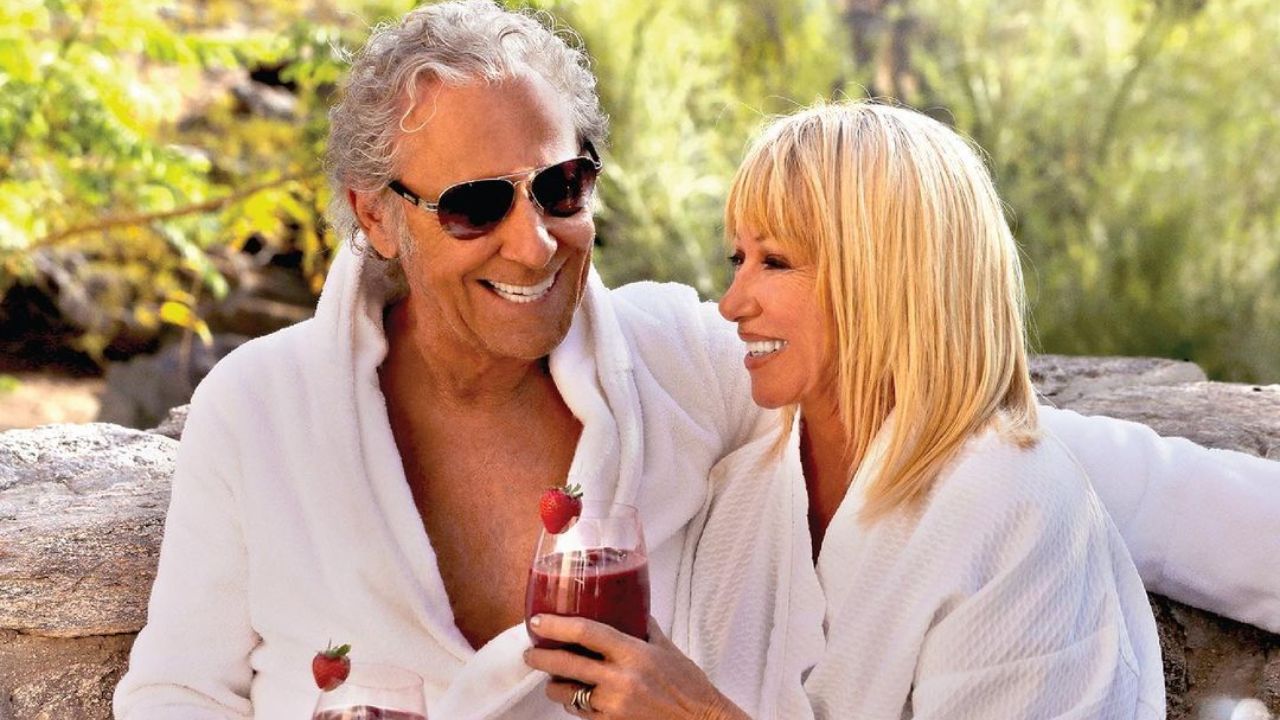 Suzanne Somers and her husband, Alan Hamel.