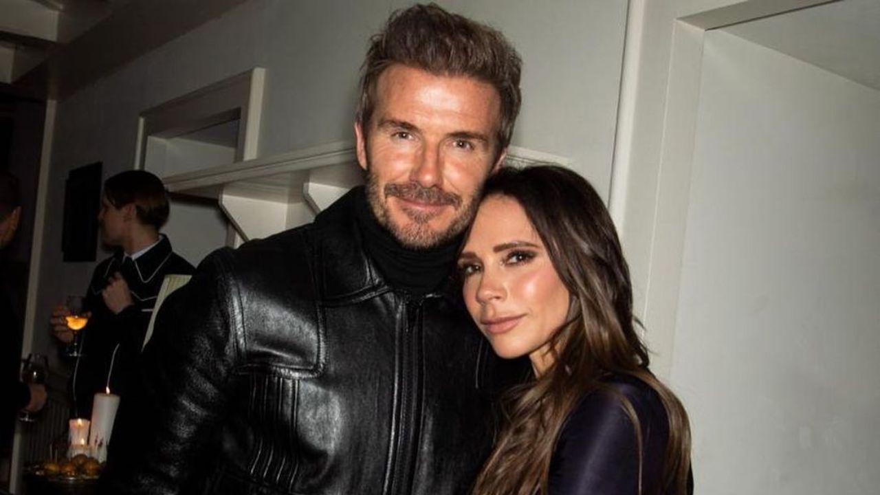 Victoria Beckham's recent appearance with her husband David Beckham.