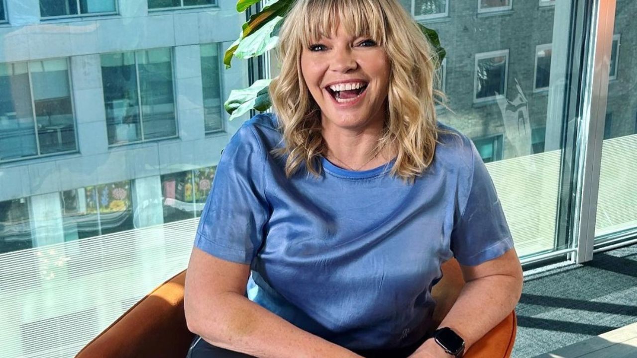 Kate Thornton's recent appearance after weight gain.