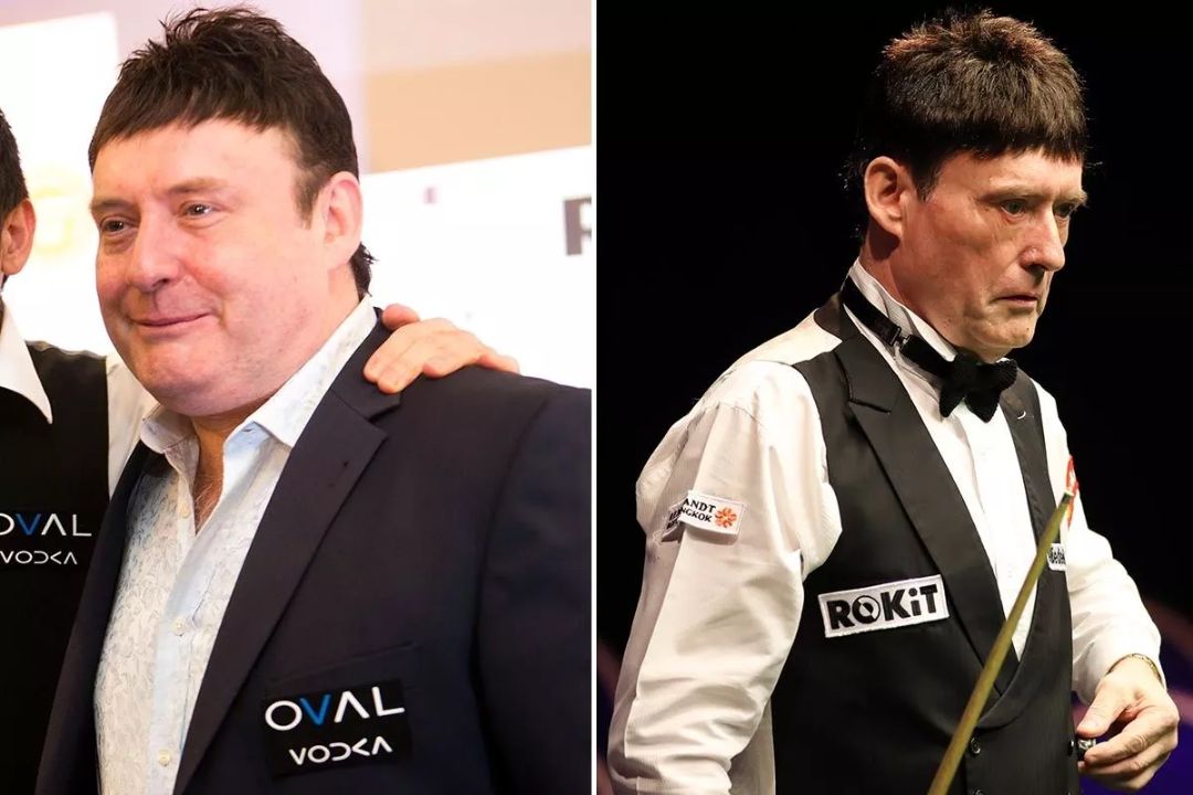 Jimmy White before and after weight loss. weightandskin.com